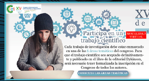 XV Congreso Internacional de Educación e Innovación -CIEI- (reas temticas)